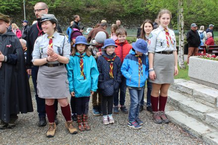 Wiślańscy harcerze